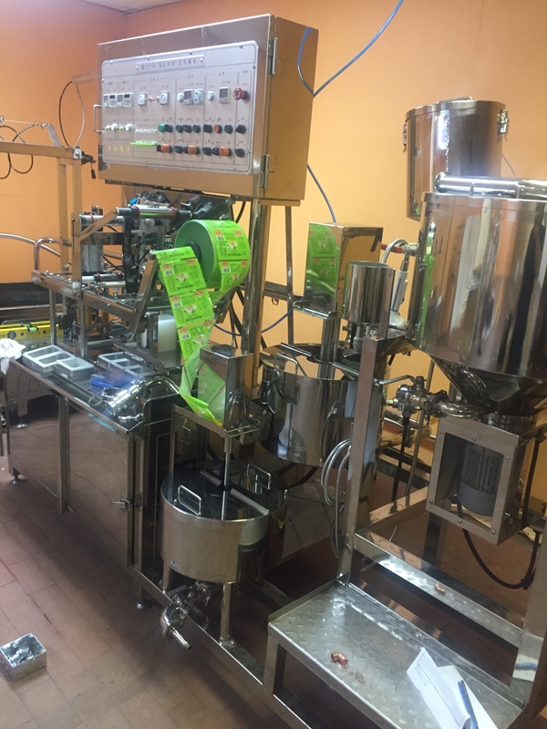 순두부 자동 제조 포장기계